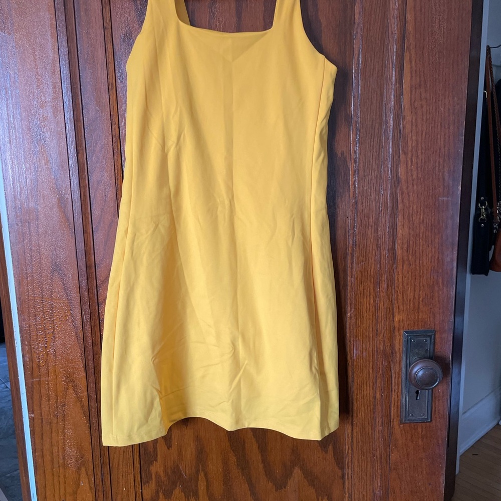 Girlfriend Collective Yellow Dress